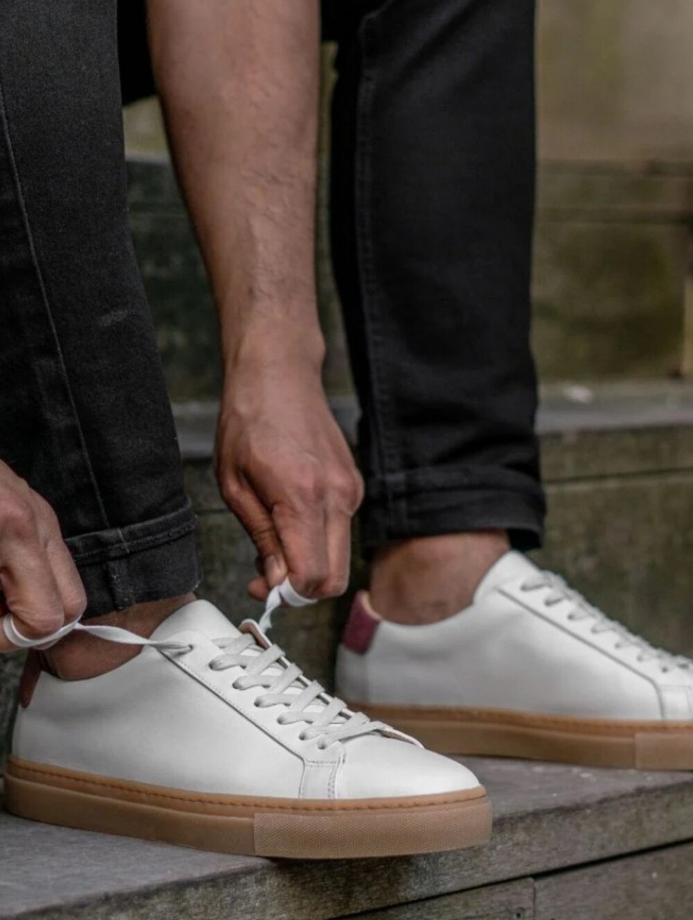 Thursday Boot Company Men's Legacy Low Top Sneakers In White Leather